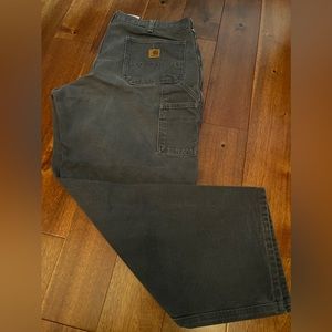 Carhartt Men’s Denim carpenter jeans Preowned 38x30 dark grey